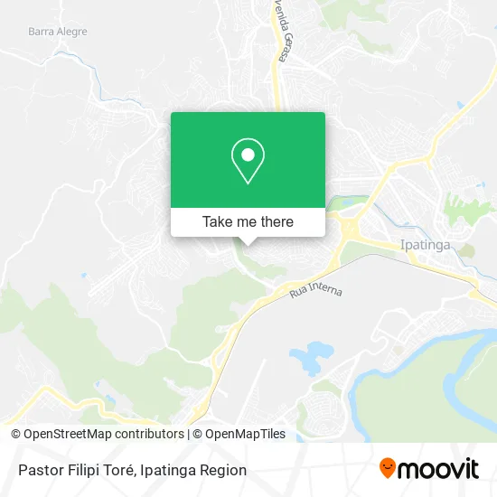 Pastor Filipi Toré map