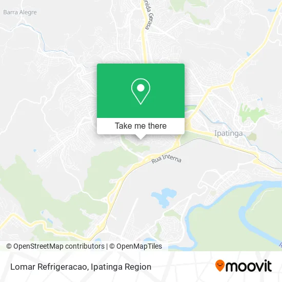 Lomar Refrigeracao map