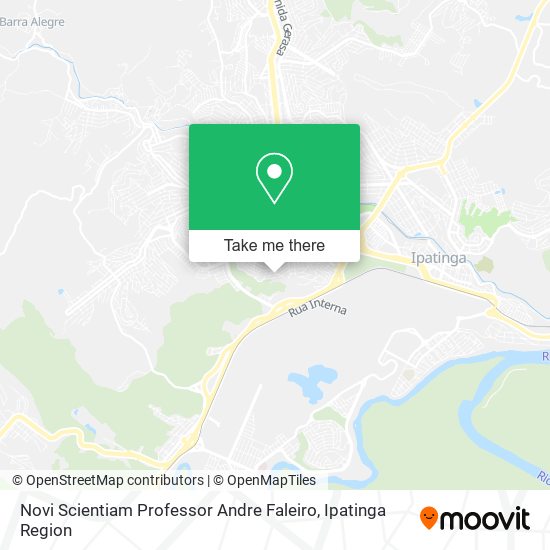 Novi Scientiam Professor Andre Faleiro map