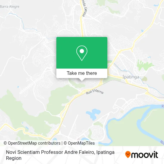 Novi Scientiam Professor Andre Faleiro map