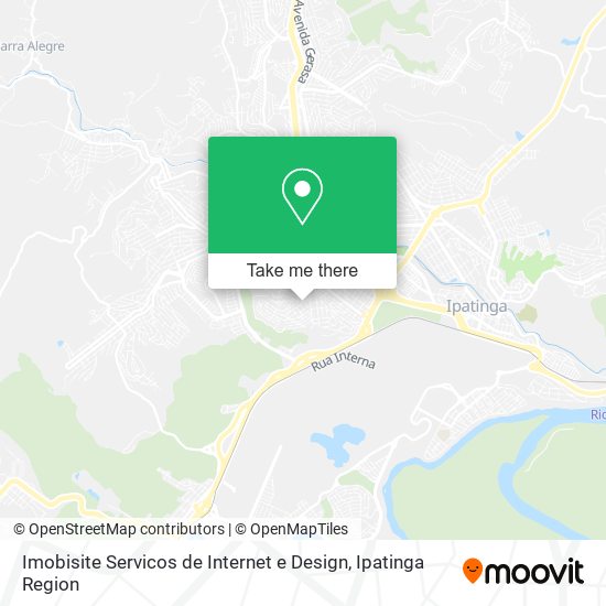 Imobisite Servicos de Internet e Design map