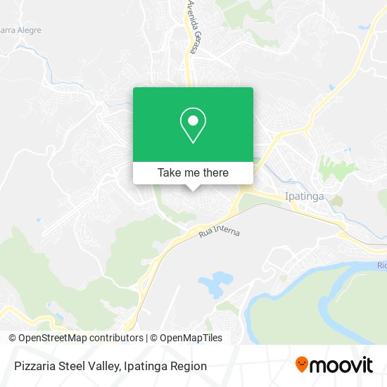 Pizzaria Steel Valley map