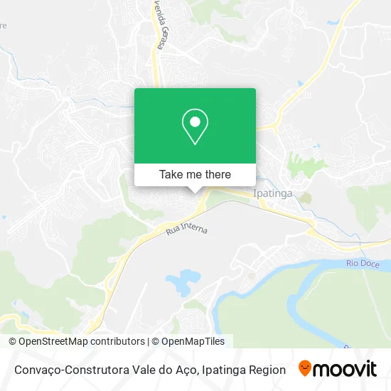 Convaço-Construtora Vale do Aço map