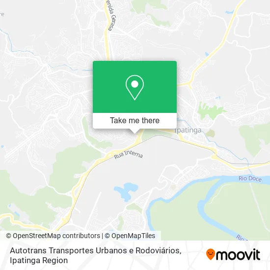 Autotrans Transportes Urbanos e Rodoviários map