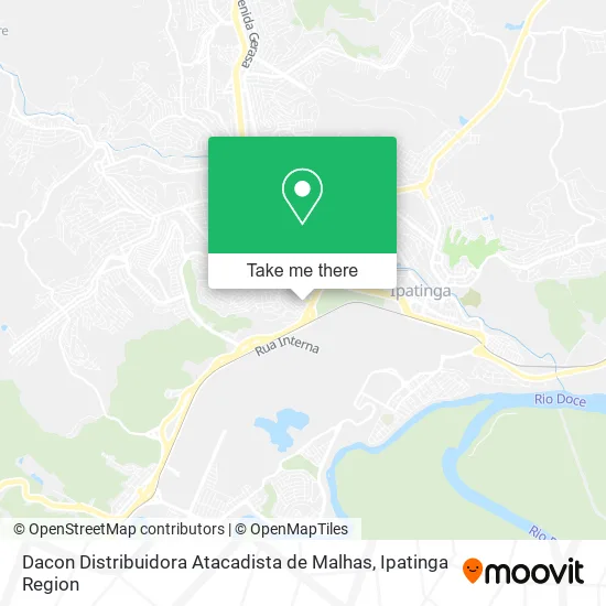 Dacon Distribuidora Atacadista de Malhas map