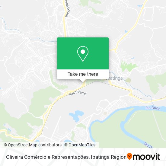 Oliveira Comércio e Representações map