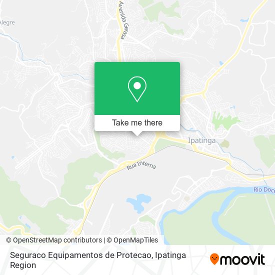 Seguraco Equipamentos de Protecao map