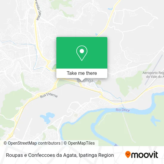 Roupas e Confeccoes da Agata map