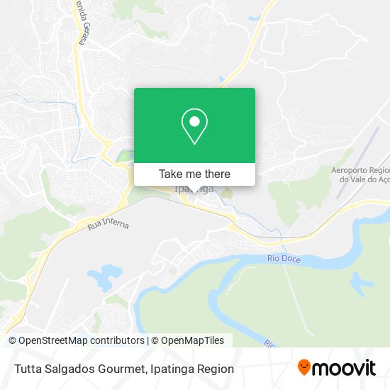 Tutta Salgados Gourmet map