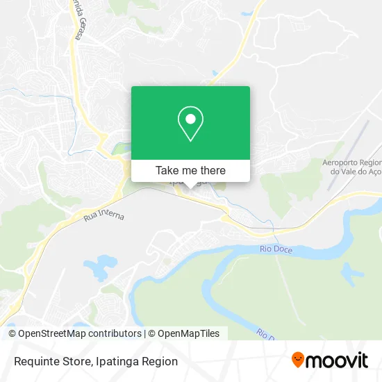 Requinte Store map