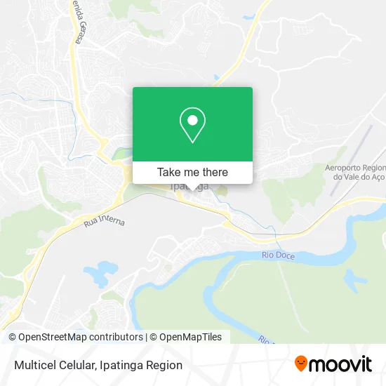Multicel Celular map