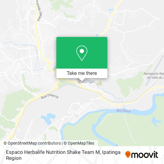 Mapa Espaco Herbalife Nutrition Shake Team M