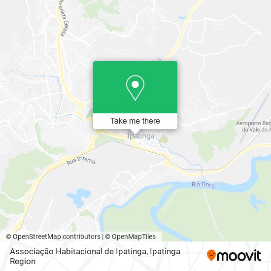 Associação Habitacional de Ipatinga map