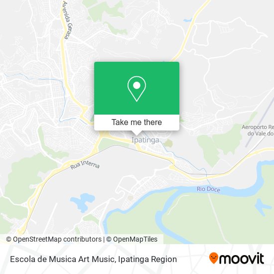 Escola de Musica Art Music map
