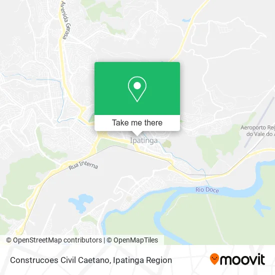 Construcoes Civil Caetano map