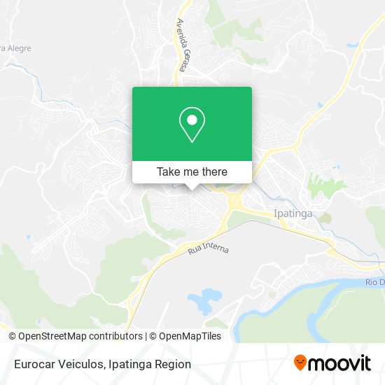 Eurocar Veiculos map