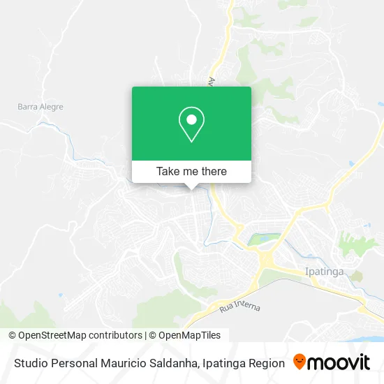 Studio Personal Mauricio Saldanha map