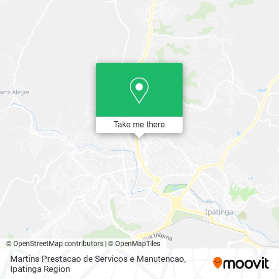 Martins Prestacao de Servicos e Manutencao map