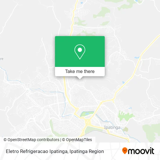 Eletro Refrigeracao Ipatinga map