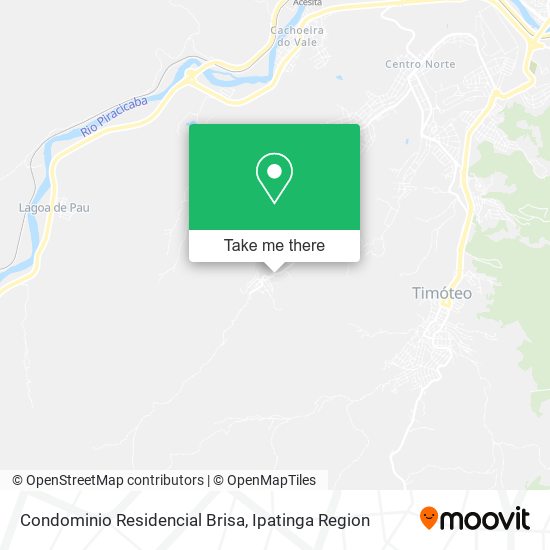 Condominio Residencial Brisa map
