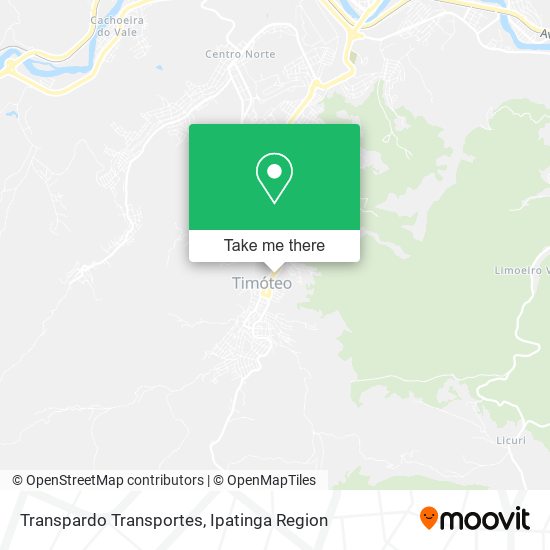 Transpardo Transportes map