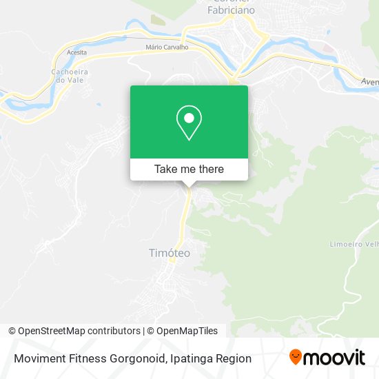 Moviment Fitness Gorgonoid map