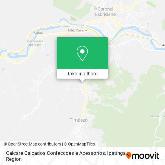 Calcare Calcados Confeccoes e Acessorios map