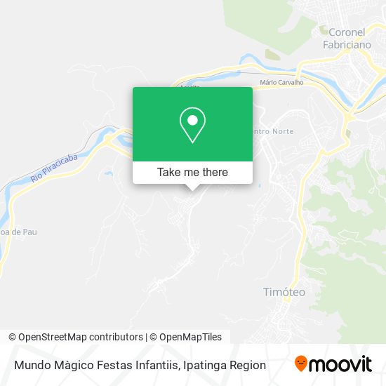 Mundo Màgico Festas Infantiis map