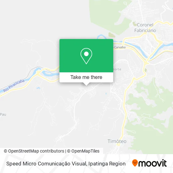 Speed Micro Comunicação Visual map