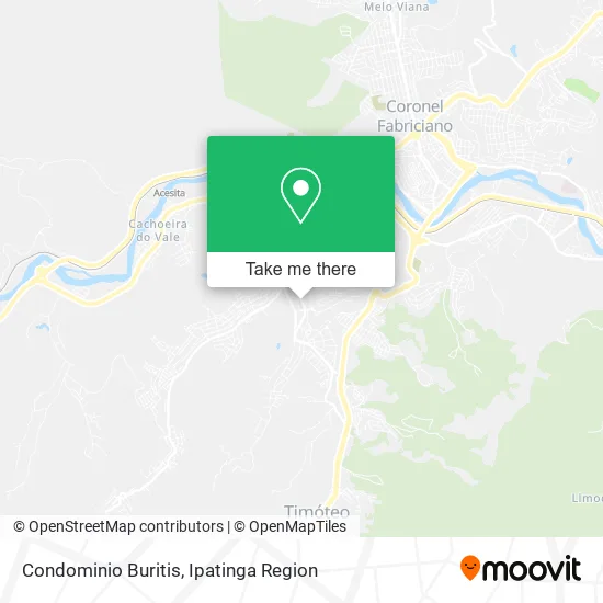 Condominio Buritis map