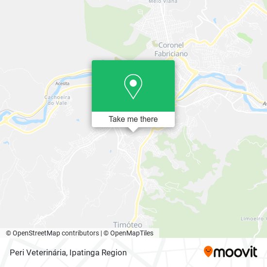 Peri Veterinária map