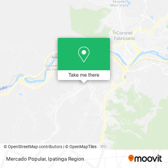 Mercado Popular map