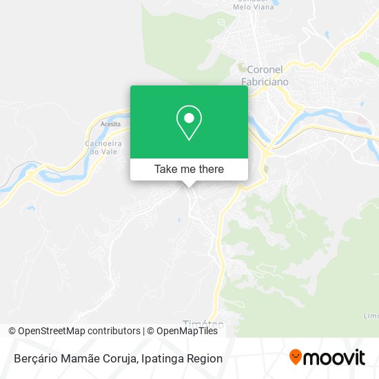 Berçário Mamãe Coruja map