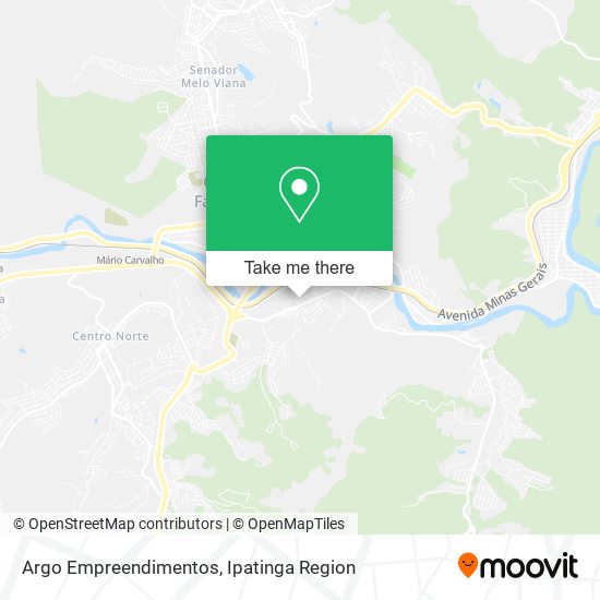 Mapa Argo Empreendimentos