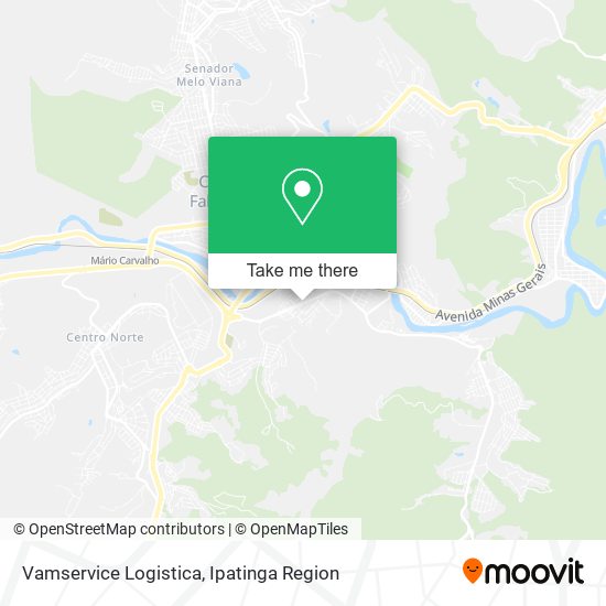 Mapa Vamservice Logistica