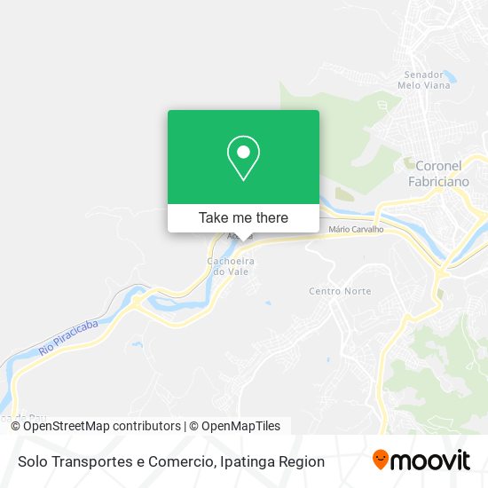 Solo Transportes e Comercio map