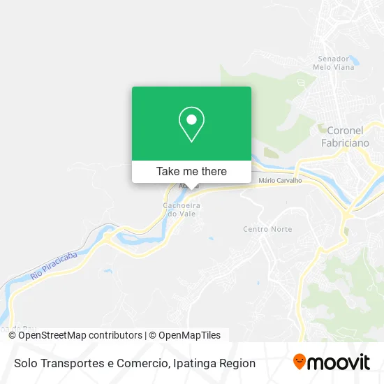 Solo Transportes e Comercio map