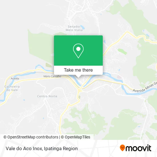 Vale do Aco Inox map