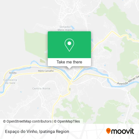 Espaço do Vinho map