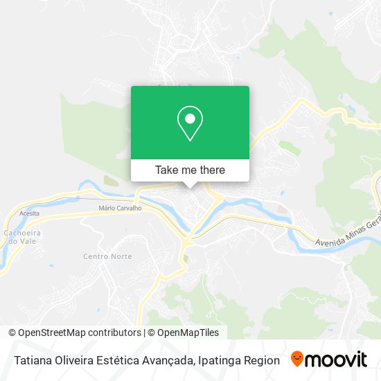 Tatiana Oliveira Estética Avançada map