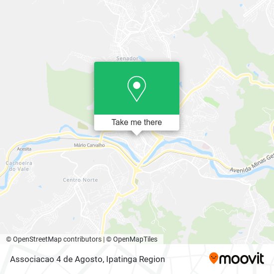 Associacao 4 de Agosto map