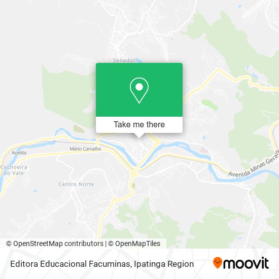 Editora Educacional Facuminas map