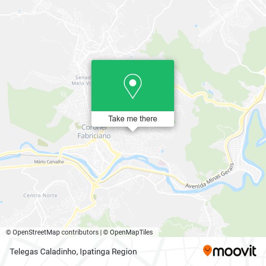 Telegas Caladinho map