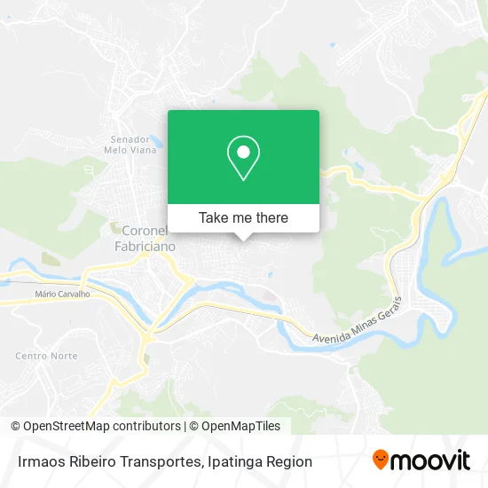 Irmaos Ribeiro Transportes map