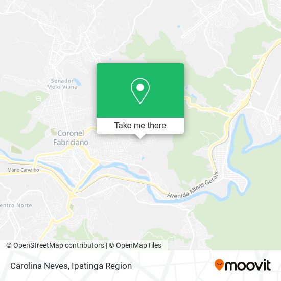 Carolina Neves map