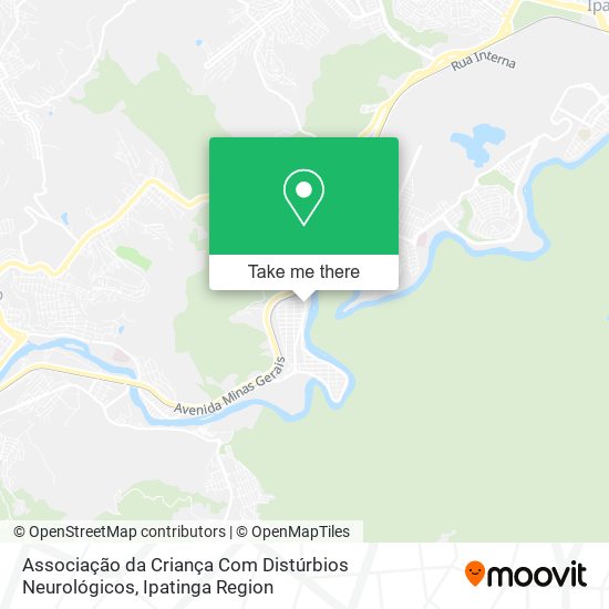 Mapa Associação da Criança Com Distúrbios Neurológicos