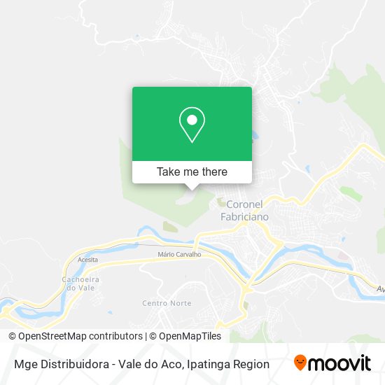 Mge Distribuidora - Vale do Aco map