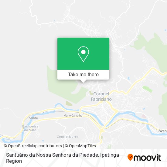 Santuário da Nossa Senhora da Piedade map