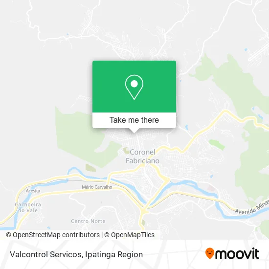 Valcontrol Servicos map