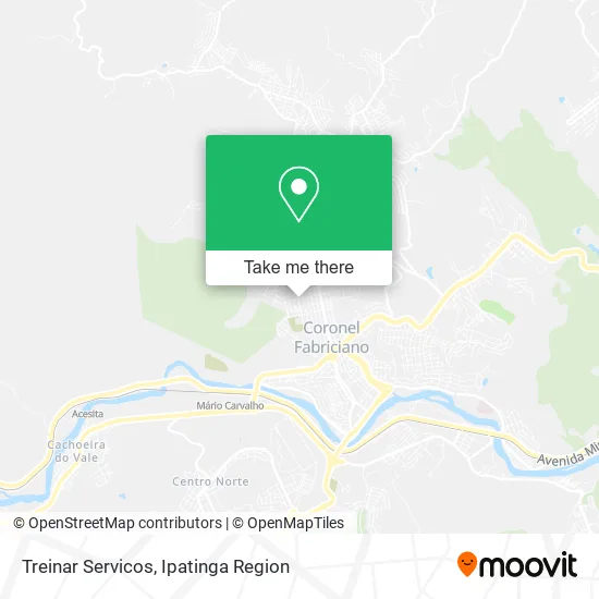 Treinar Servicos map